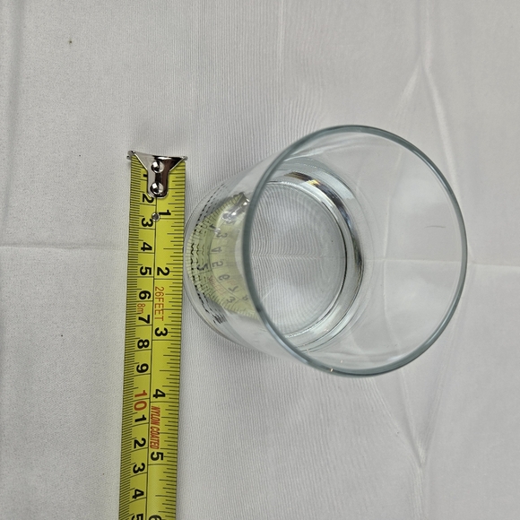 Johnnie Walker Whisky Glasses Black Letters Walking Rare Lot of 2 Vintage - Picture 7 of 8